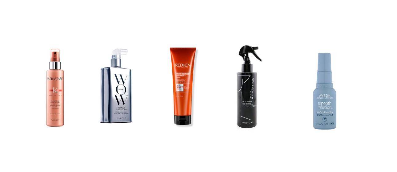 Kerastase DisciplineWOW Heat ProtectionRedken Heat ProtectionShu Uemura Heat ProtectionAveda Smooth Infusion