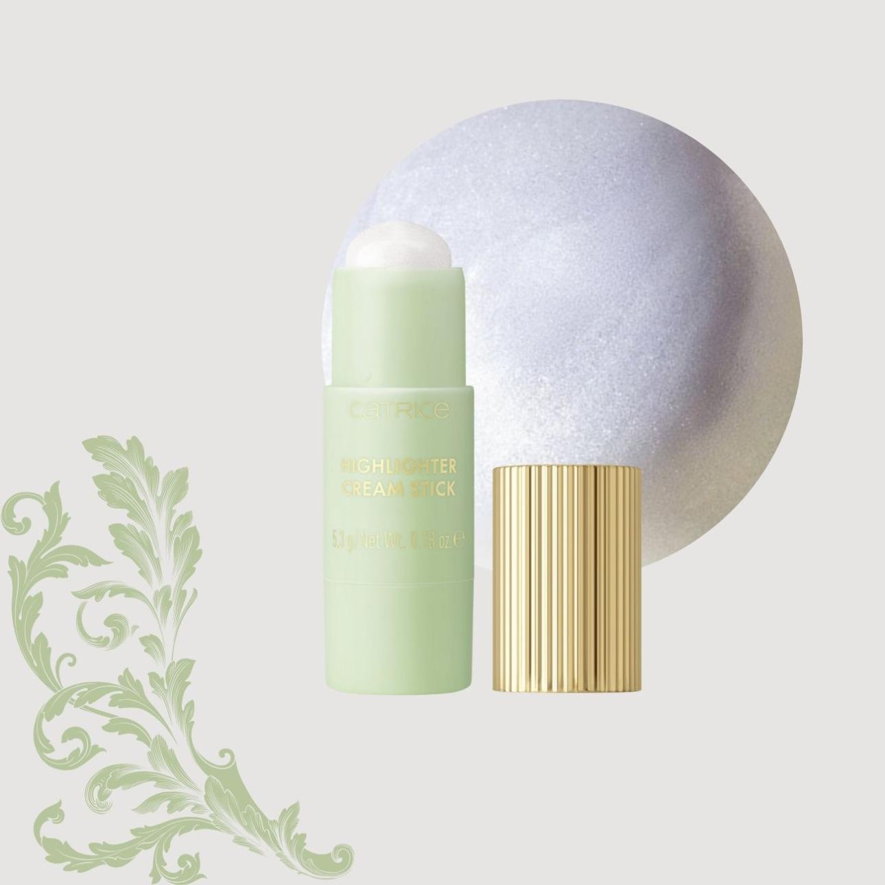 Pistachio Cream Delight Highlighter Cream Stick in C01 Glaze of Glory, Catrice