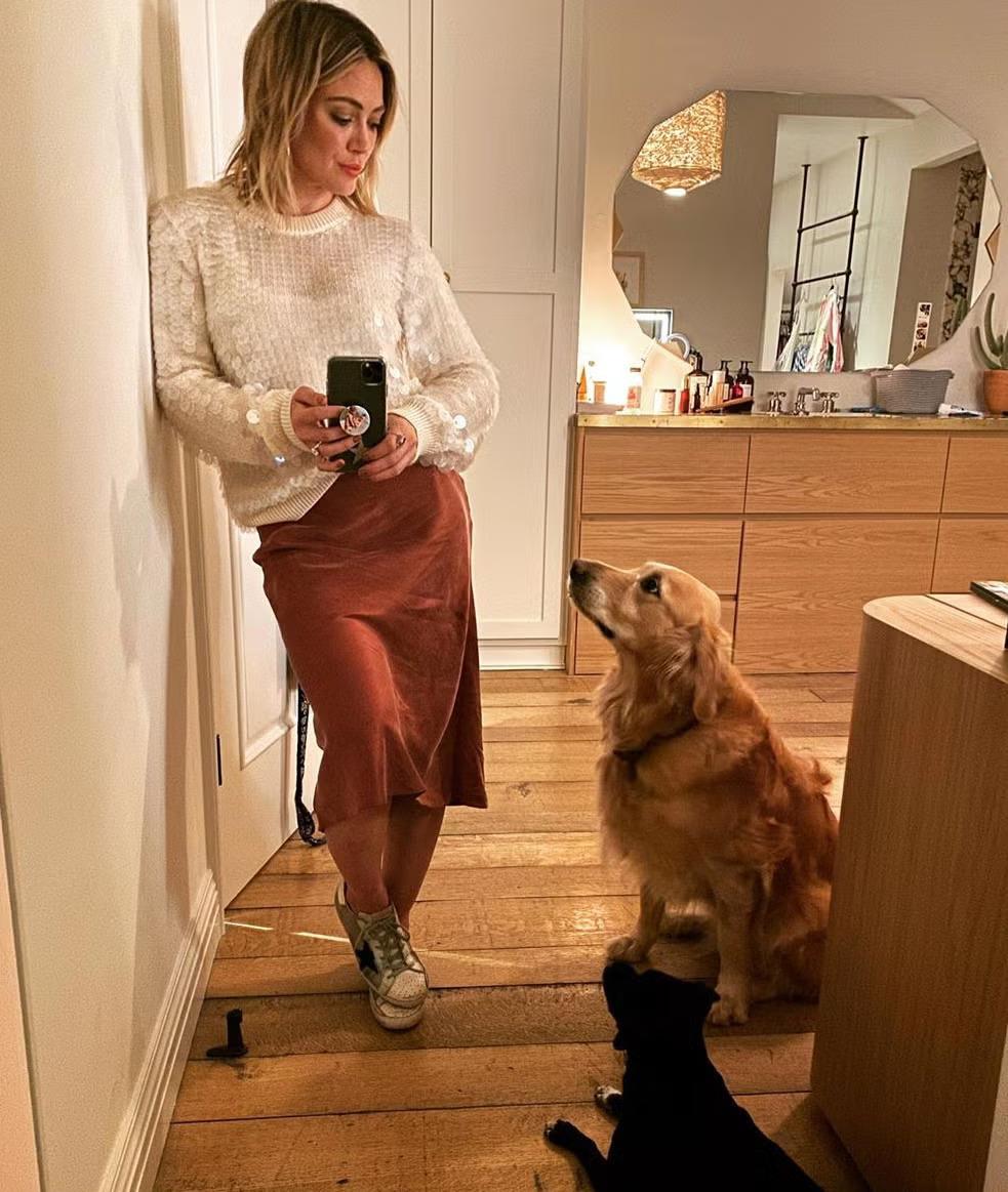  Η Χίλαρι Νταφ και η Ίζι / Φωτογραφία: Instagram