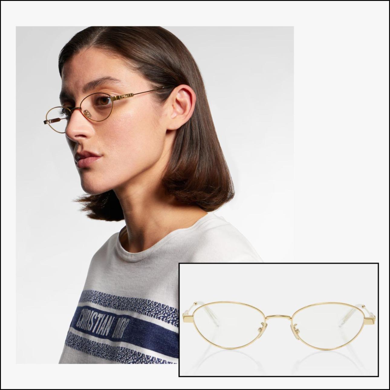 Γυαλιά οράσεως, €380, Dior Eyewear, mytheresa.com