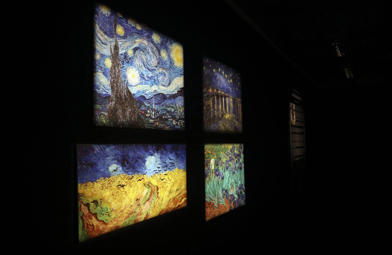 Έκθεση «Van Gogh: The immersive Experience»/ Φωτογραφία: NDP Photo Agency