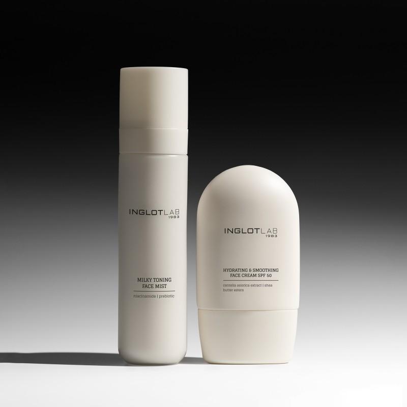  Hydrating &amp; Smoothing Face Cream SPF 50 &amp; Milky Toning Face Mist