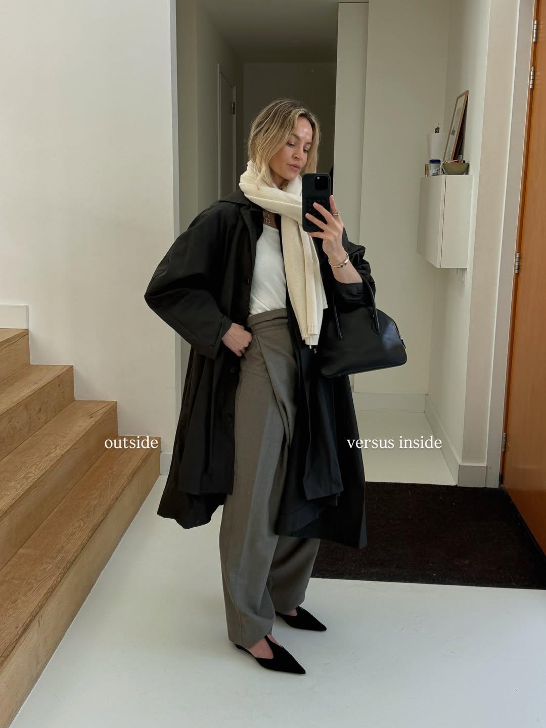 Η influencer Anouk Yve με ενάμιση εκατομμύριο followers κρατάει τσάντα Liffner/Φωτογραφία IG @anoukyve