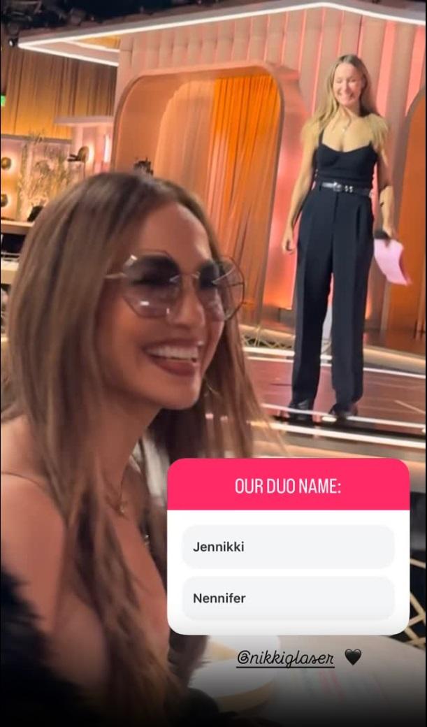 Τζένιφερ Λόπεζ και Νίκι Γκλέιζερ/ @jlo