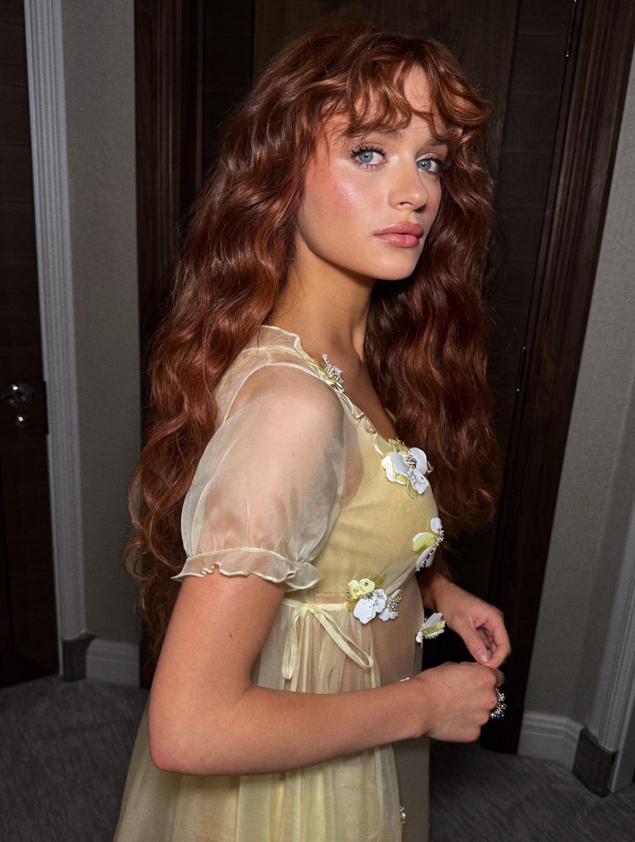  Joey King Φωτογραφία/Instagram: @dimitrishair 