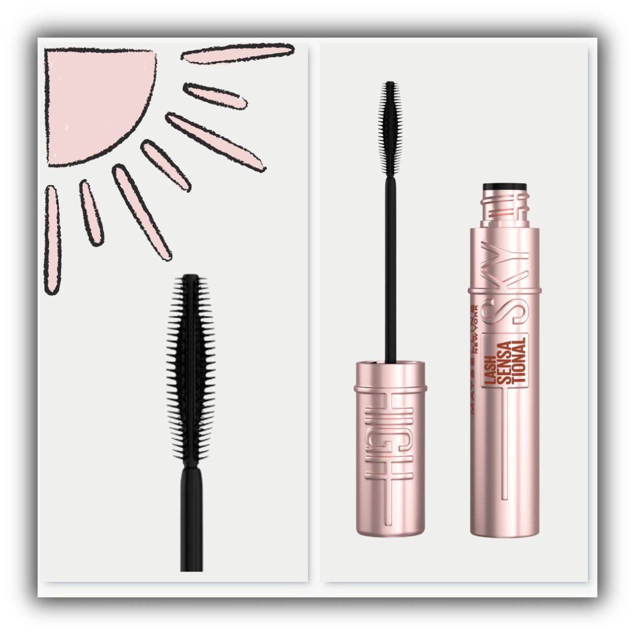 Lash Sensational Sky High Mascara 1 Sky High Brown, Maybelline