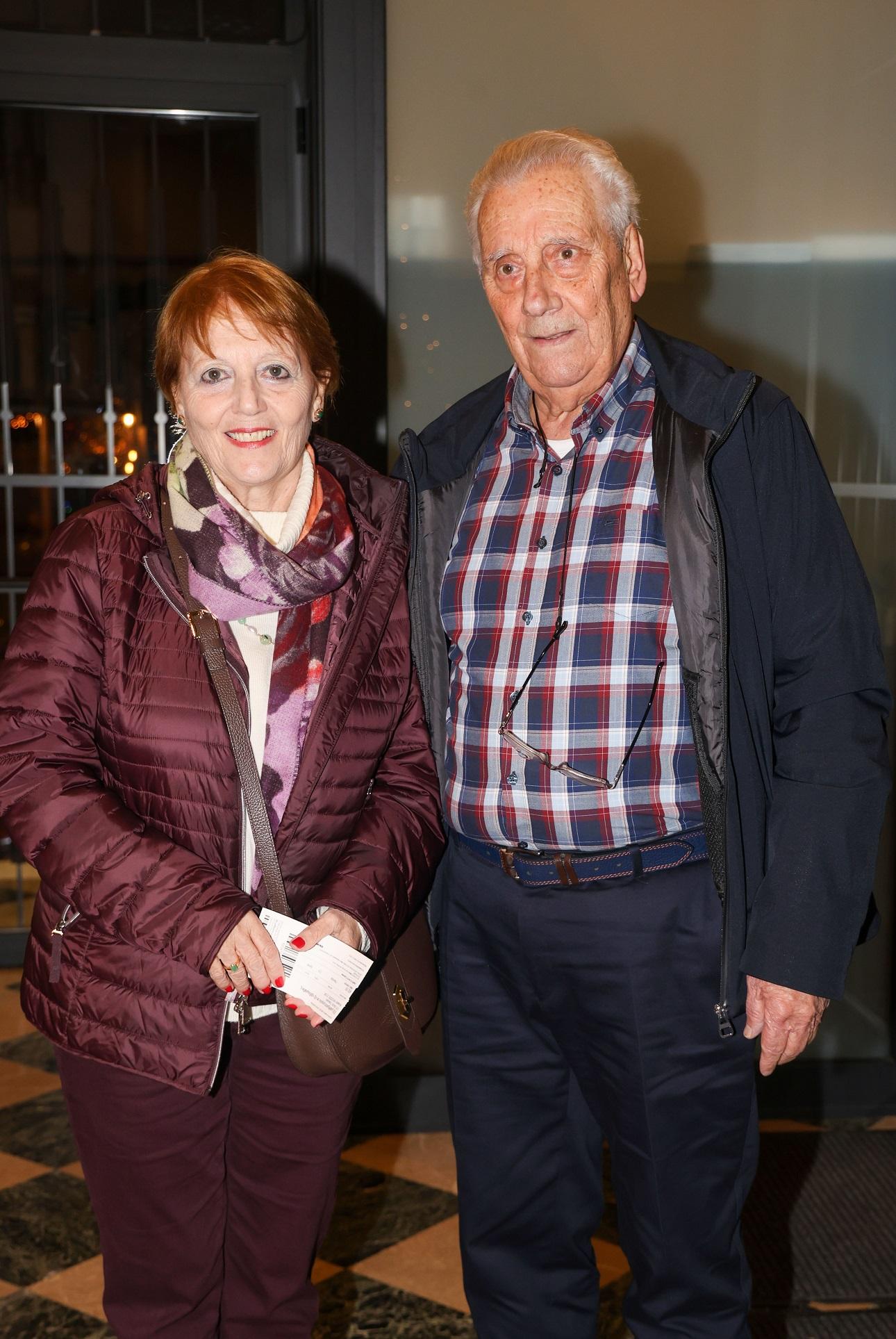 Η Καίτη Ζαμπέτα με τον σύζυγό της, Βαγγέλη Γαβριελάτο/ NDP Photo Agency