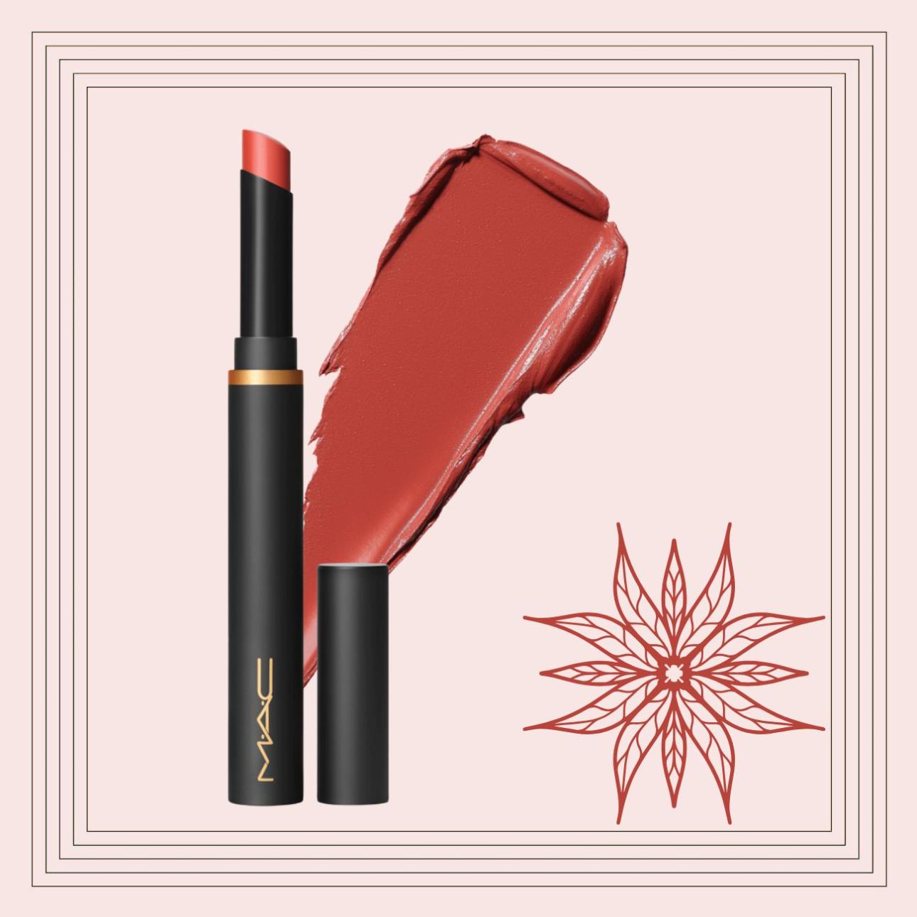  Powder Kiss Velvet Blur Slim Stick, απόχρωση Sweet Cinnamon, MAC /  Eξαιρετικά ανάλαφρη σύνθεση, συνδυάζει ματ αποτέλεσμα και ενυδάτωση 