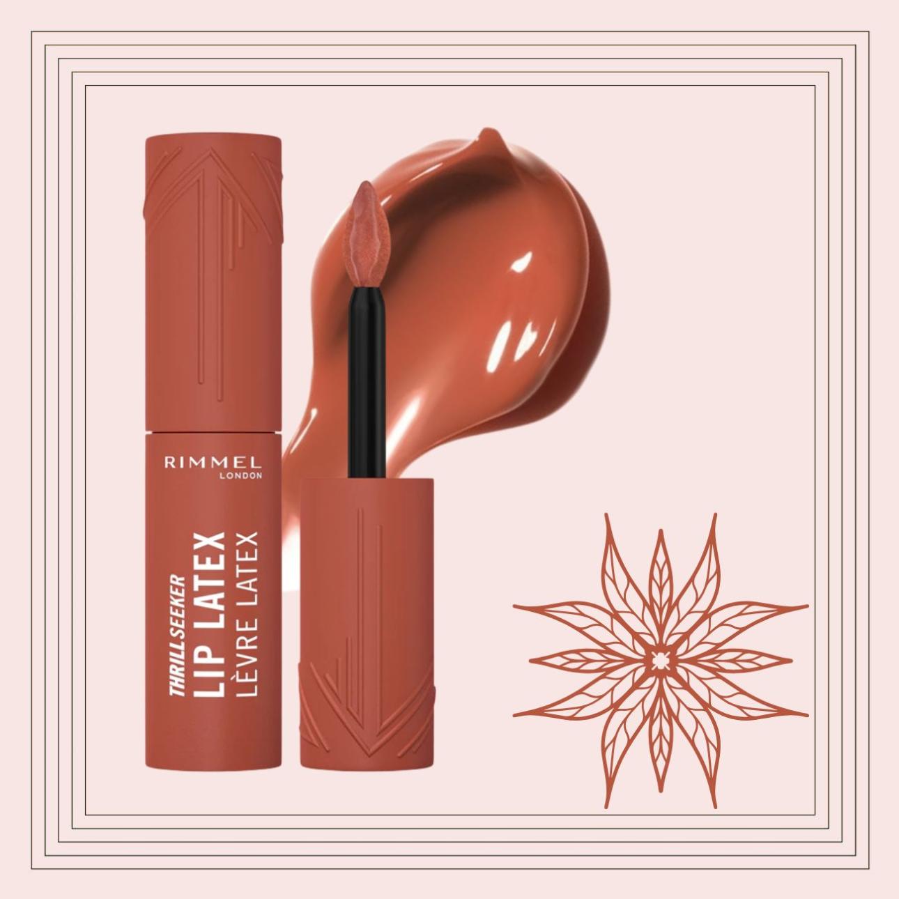  Thrill Seeker Lip Latex, απόχρωση 250 Honey Bun, Rimmel / Με αλόη,  υαλουρονικό οξύ και βιταμίνη Ε, προσφέρει αίσθηση άνεσης και ενυδάτωση  που διαρκεί για ώρες. 