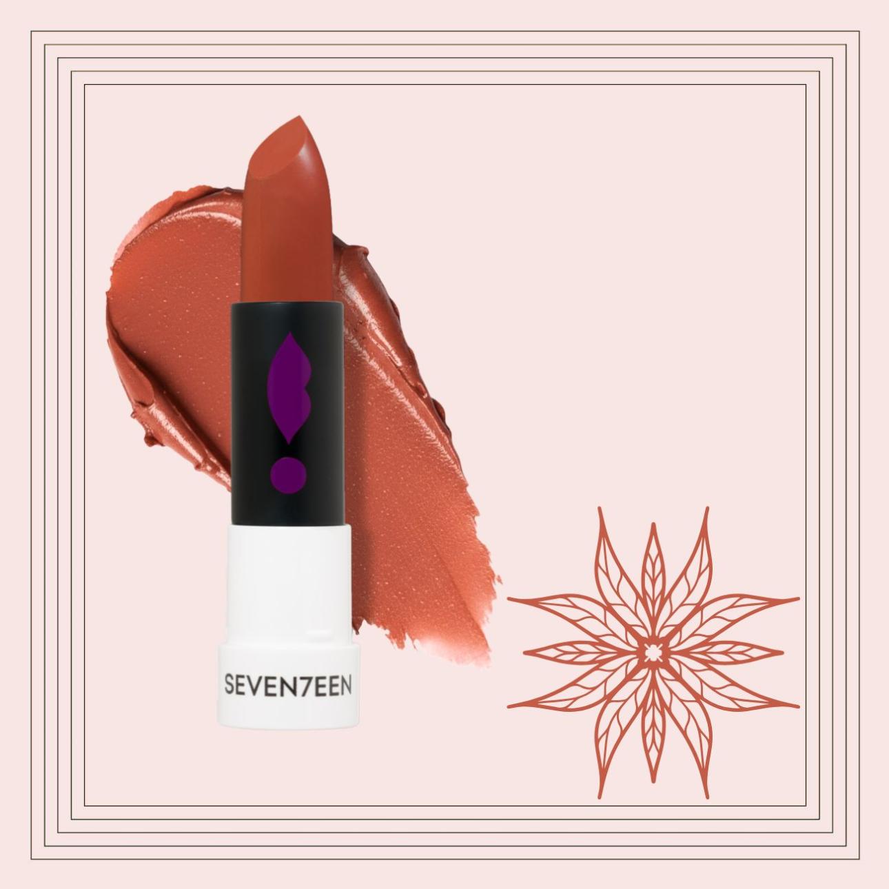  Lipstick Special, απόχρωση 422, Seventeen / Ενυδατική σύνθεση με λανολίνη, αφήνει πλούσιο και έχει κρεμώδες φινίρισμα. 