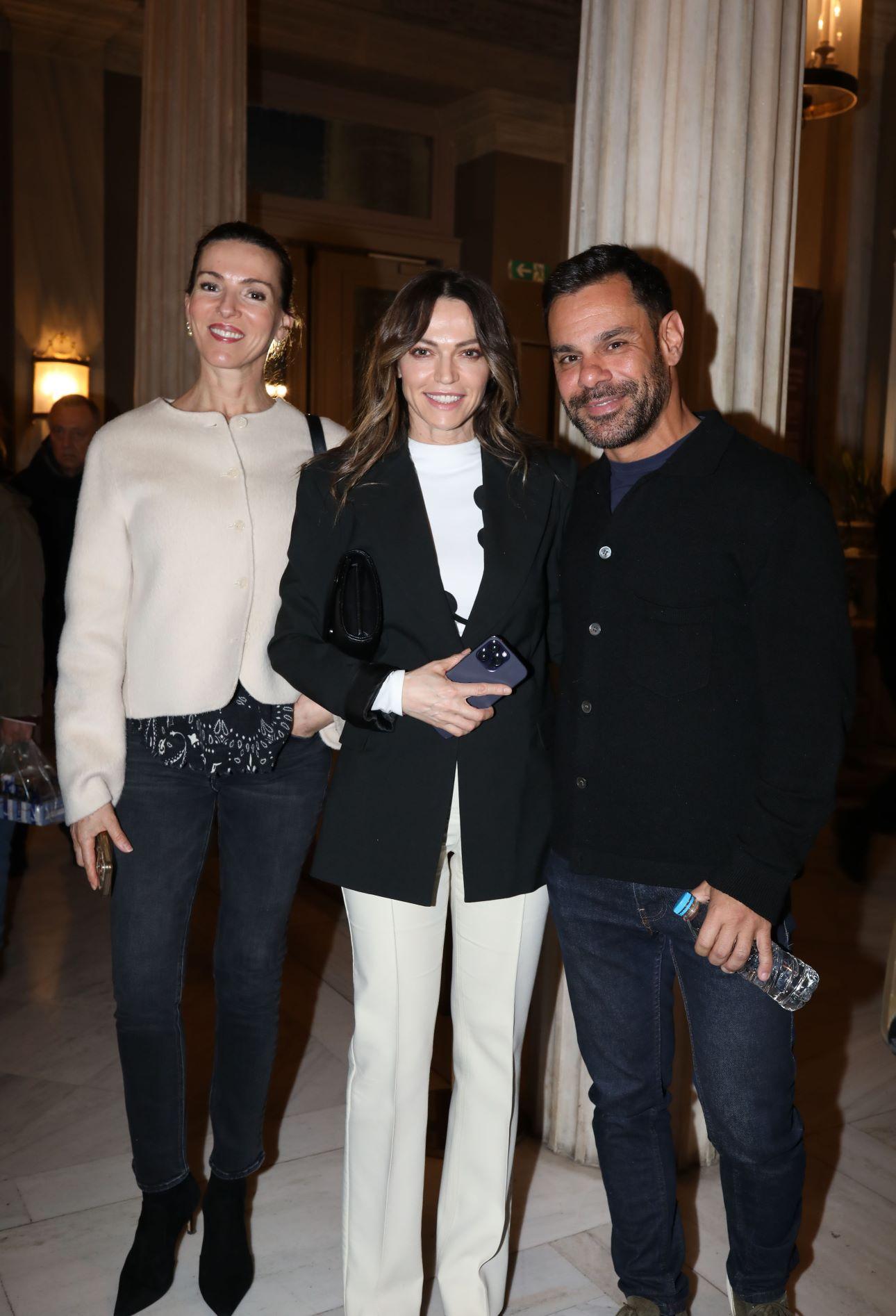 Στέλλα Καπεζάνου, Κατερίνα Θεοχάρη, Αλέξανδρος Κασσανδρινός/ Φωτογραφία: NDP Photo Agency  