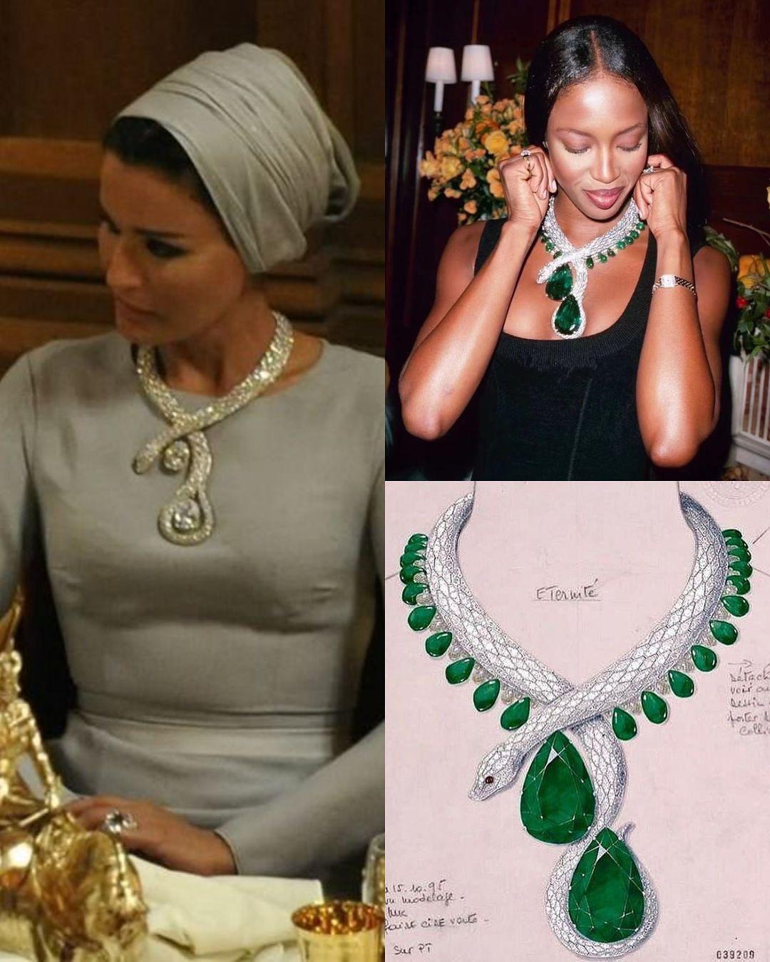 Κόσμημα του οίκου Cartier/Φωτογραφία Instagram/Opulent Stylings