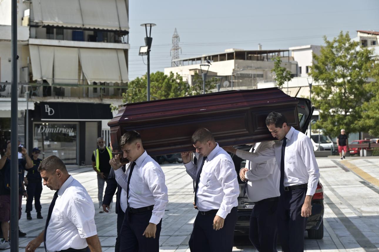 Εξόδιος ακολουθία του Δημήτρη Κόκοτα/ Φωτογραφία: ﻿Eurokinissi  