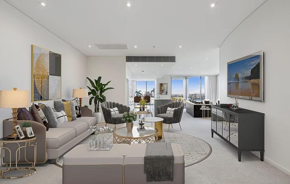 Άποψη του διαμερίσματος που πούλησε η Νικόλ Κίντμαν στο Σίδνεϊ/ Φωτογραφία: realestate.com.au 