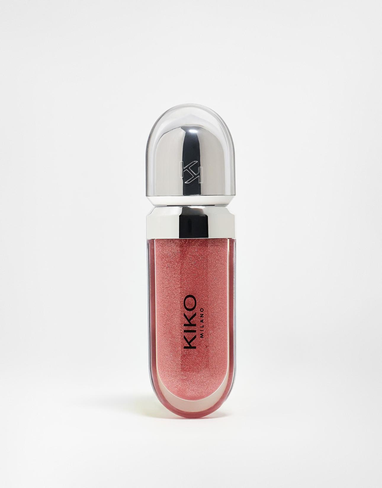Ενυδατικό gloss με γκλιτερ, 3D Hydra Lipgloss, απόχρωση 17 Pearly Mauve, Kiko Milano