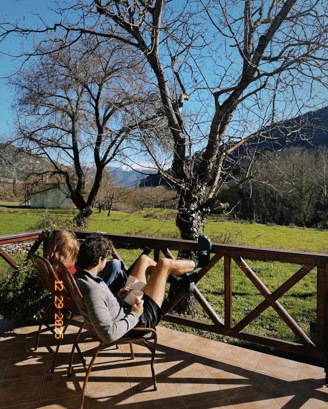 Κλέλια Ανδριολάτου, Μπάμπης Τσαούσογλου/ @klelia_andriolatou