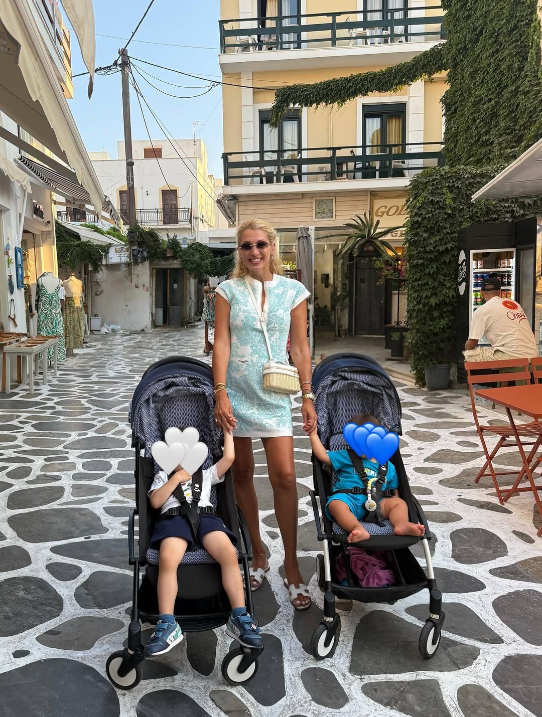 Οι οικογενειακές διακοπές της Κωνσταντίνας Σπυροπούλου στη Νάξο/ @konstantinaspyropoulou