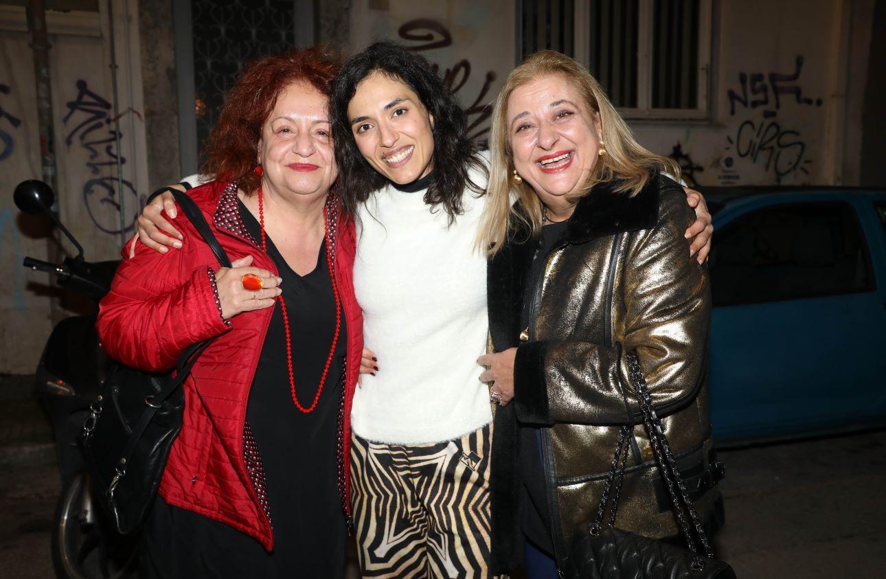 Ελένη Κοκκίδου, Μαρία Χάνου, Ελισάβετ Κωνσταντινίδου/ Φωτογραφία: NDP Photo Agency  