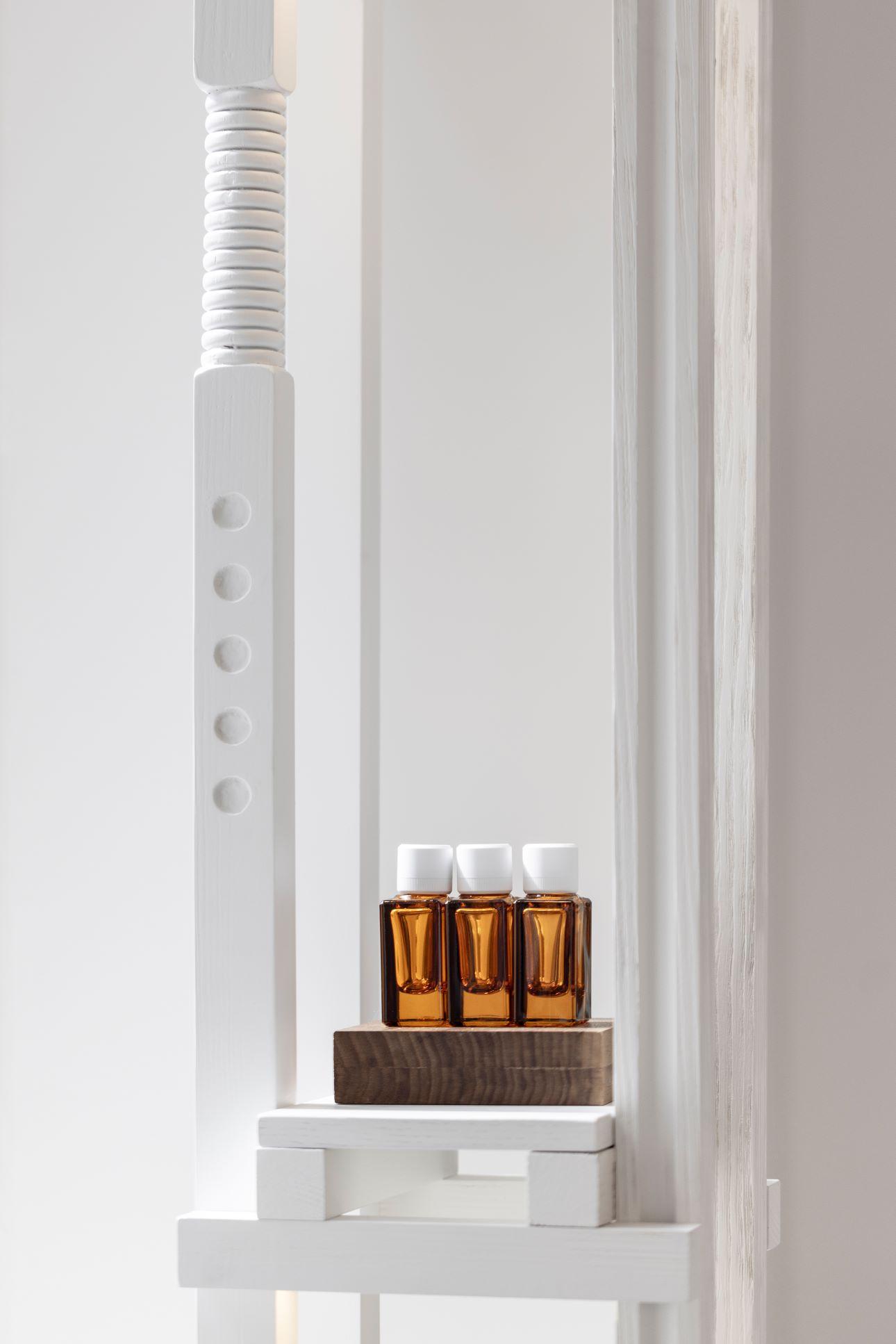 Προθήκη εντός του καταστήματος Korres στο Παρίσι/ Φωτογραφία: Μαργαρίτα Yoko Νικητάκη 