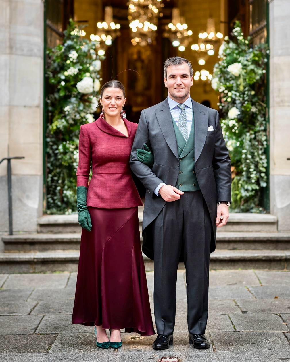 Η κουμπάρα και αδερφή του γαμπρού/Φωτογραφία: Instagram/diego_estrada