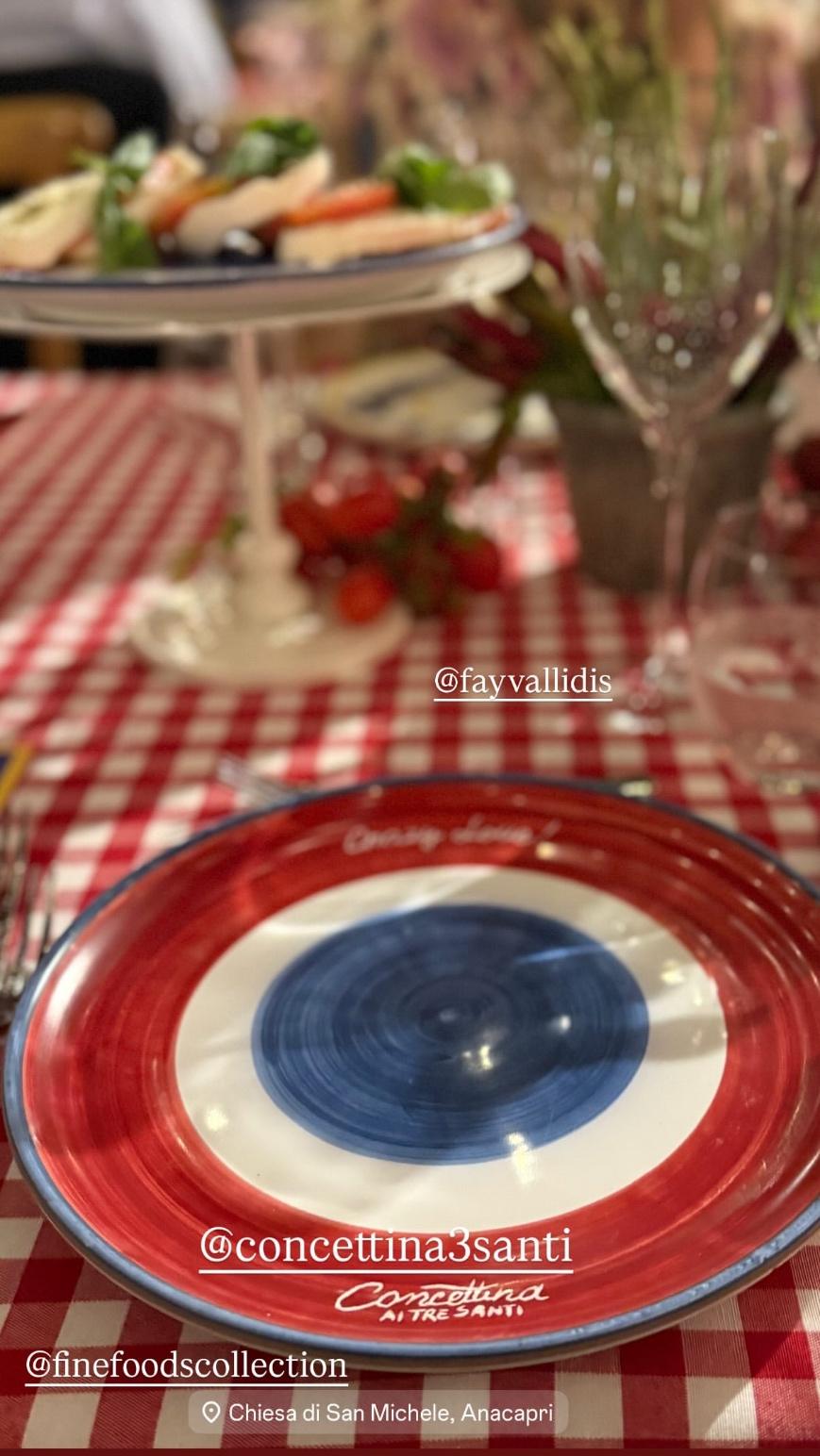 Το art de la table από το γιορτινό τραπέζι