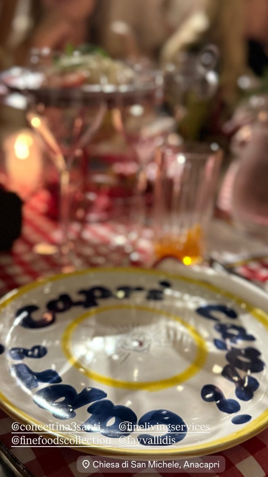 Το art de la table από το γιορτινό τραπέζι