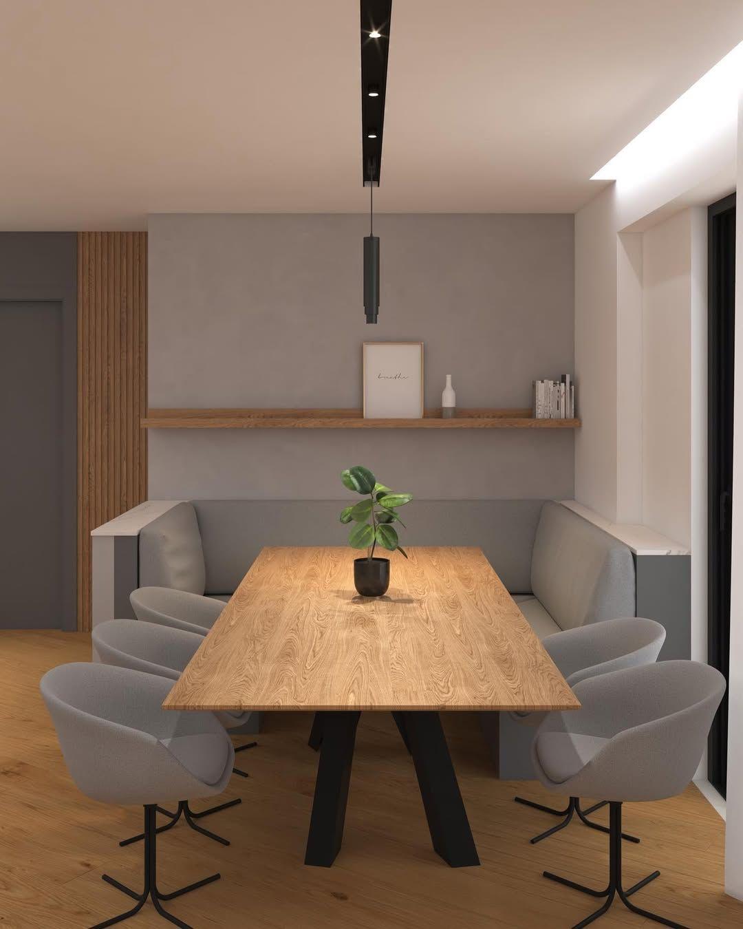 Η τάαη αποτελεί μια αρχιτεκτονική χειρονομία που οργανώνει τη διάταξη και δίνει χαρακτήρα στην κουζίνα/ Φωτογραφία: Instagram/ @andreas_arsenis_design_studio