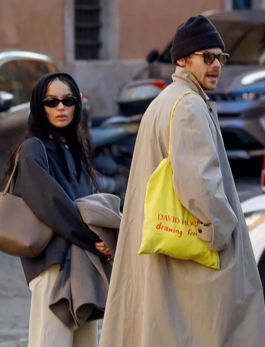 Zoë Kravitz -Harry Styles/ Φωτογραφία:  Instagram/ @hs_news2  