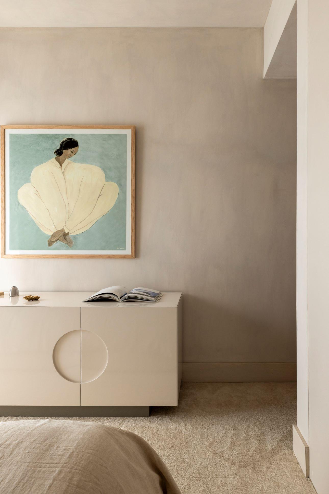 Άποψη της κρεβατοκάμαρας του σπιτιού/ Φωτογραφία: Αλίνα Λέφα 