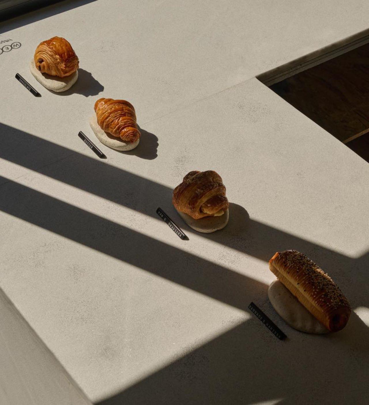 Με χειροποίητη ζύμη κρουασάν μαγαζιά