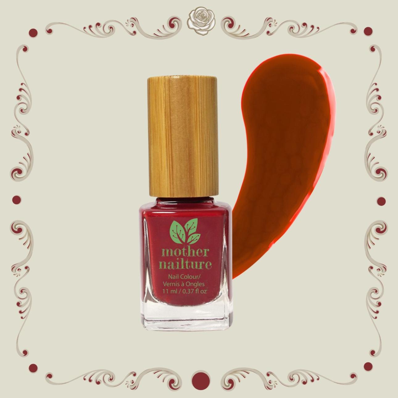 Vegan Nail Colour Royally Red 031, Mother Nailture