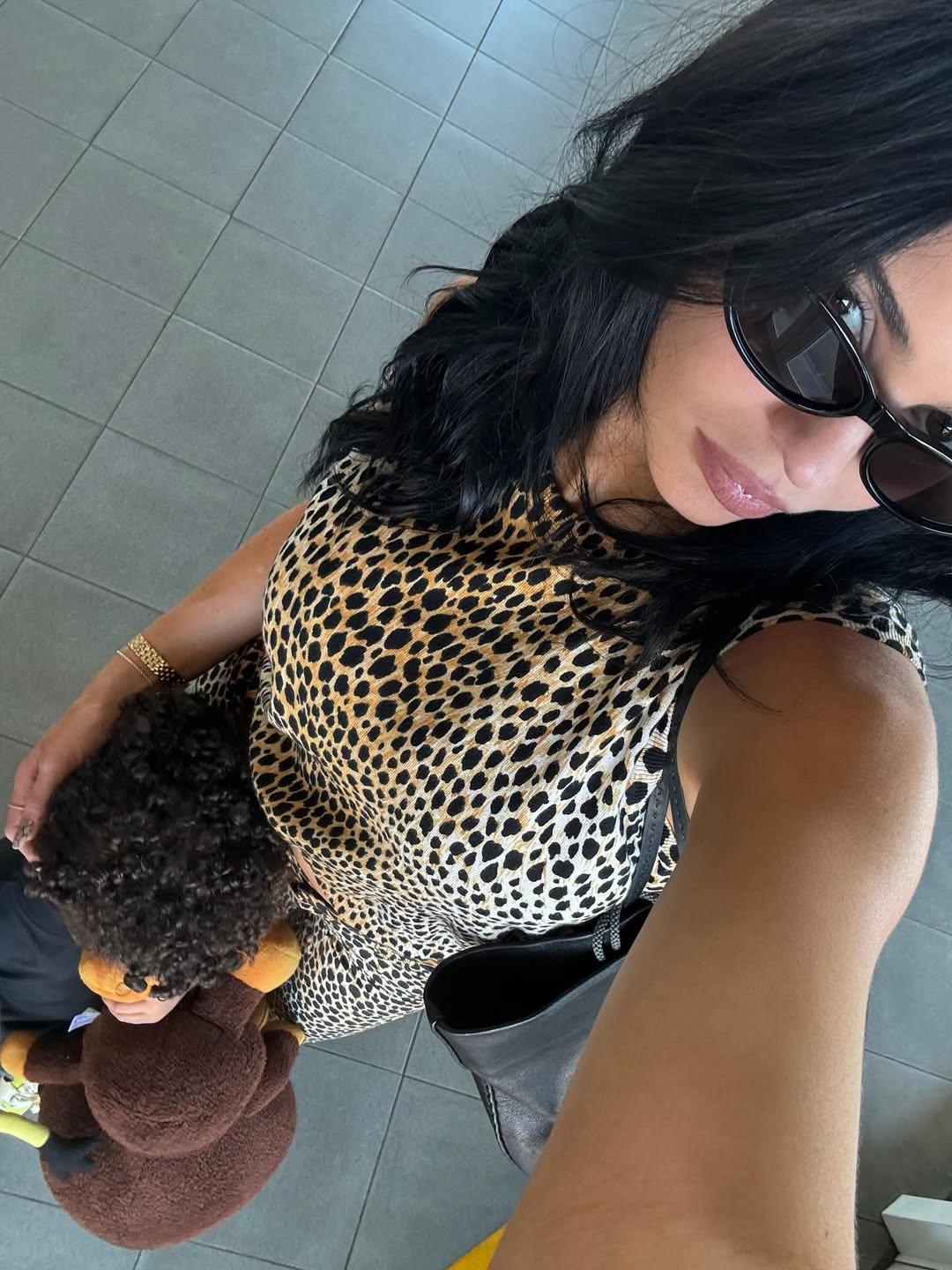 Η Κάιλι Τζένερ με cheetah print στη Βενετία/ Φωτογραφία: Instagram/ @kyliejenner