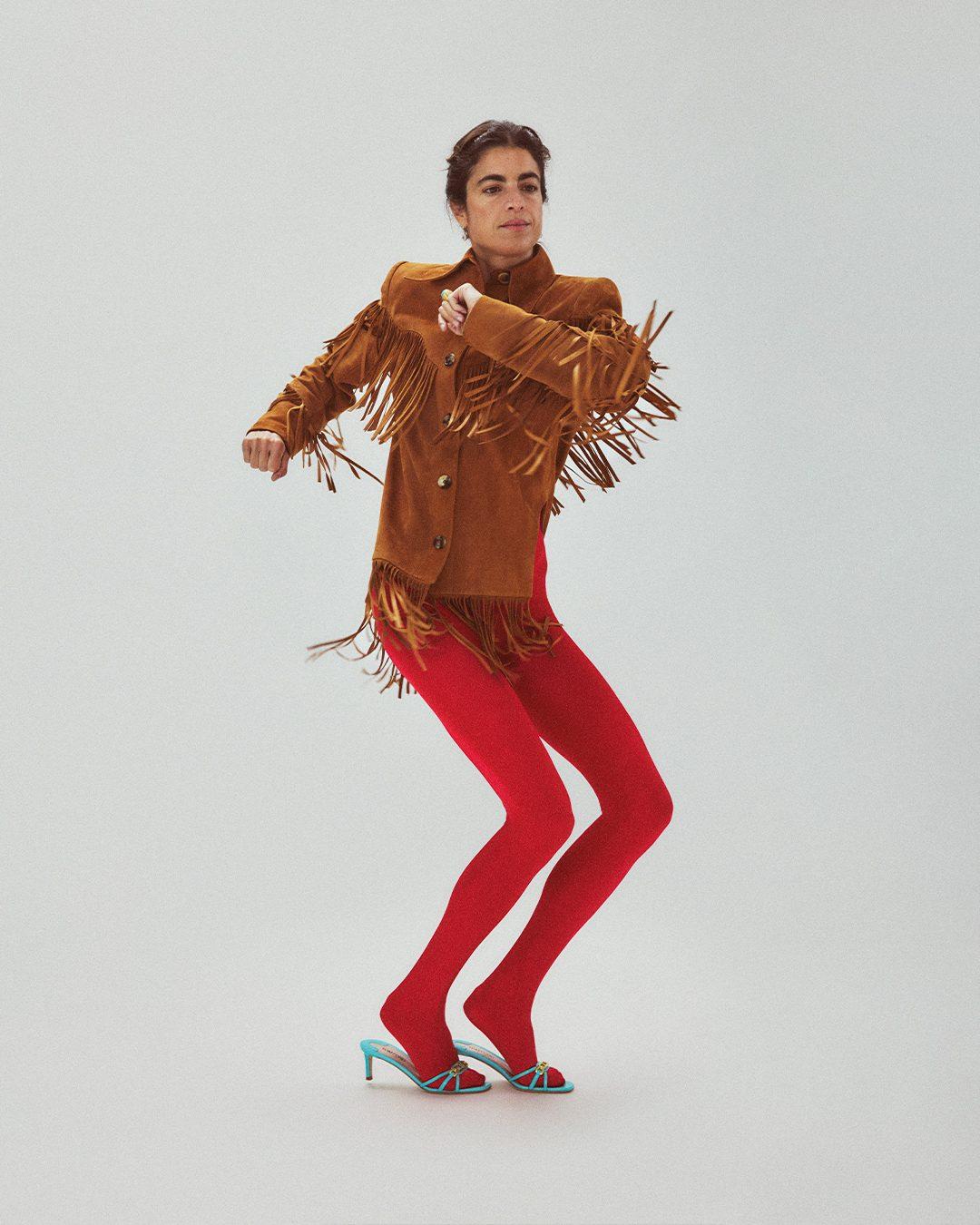 Leandra Medine x Swedish Stockings