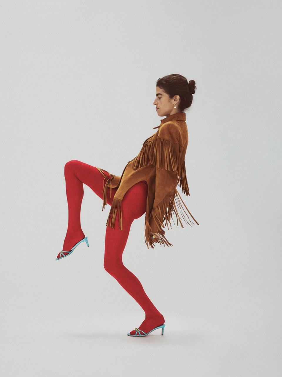 Leandra Medine x Swedish Stockings
