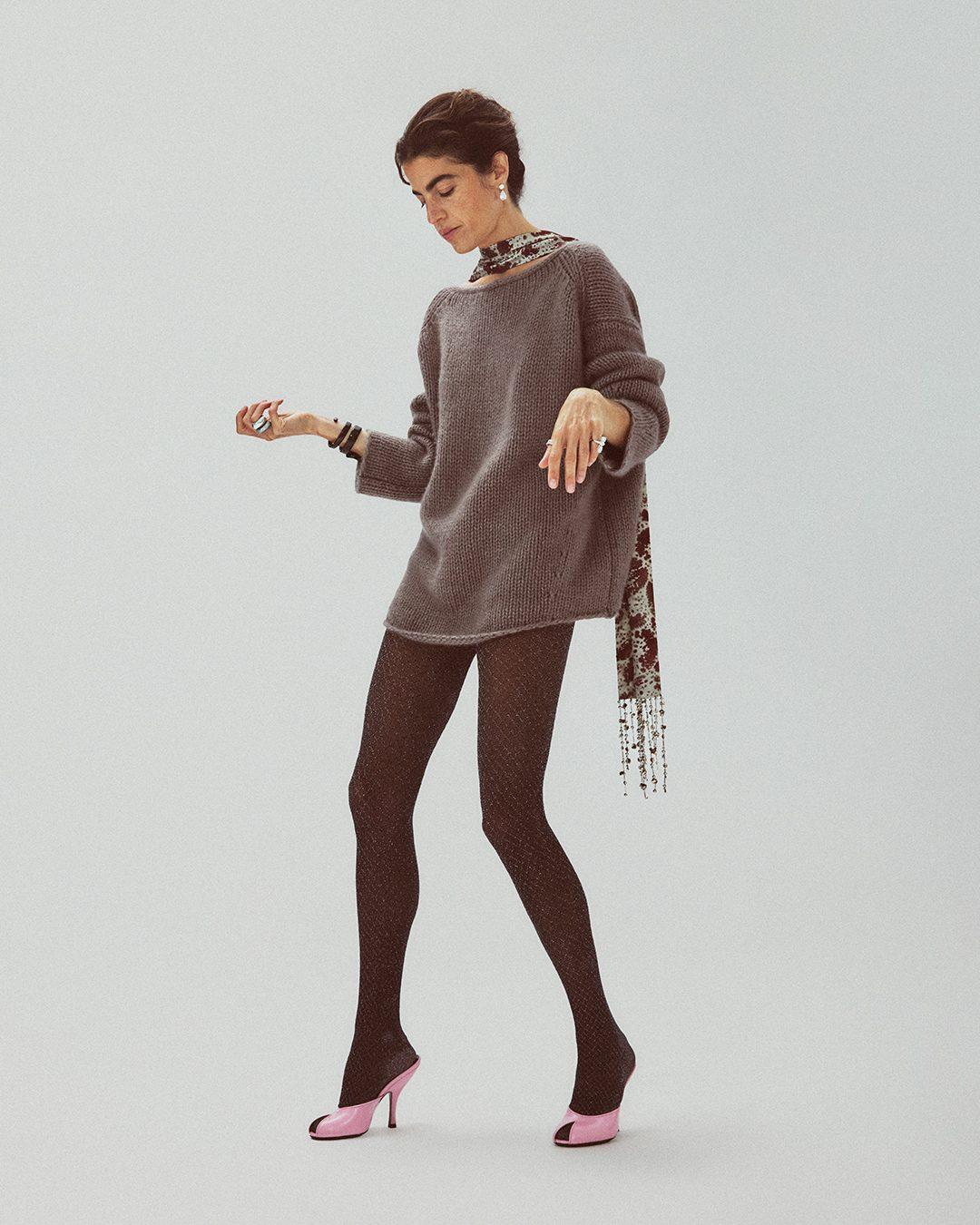 Leandra Medine x Swedish Stockings