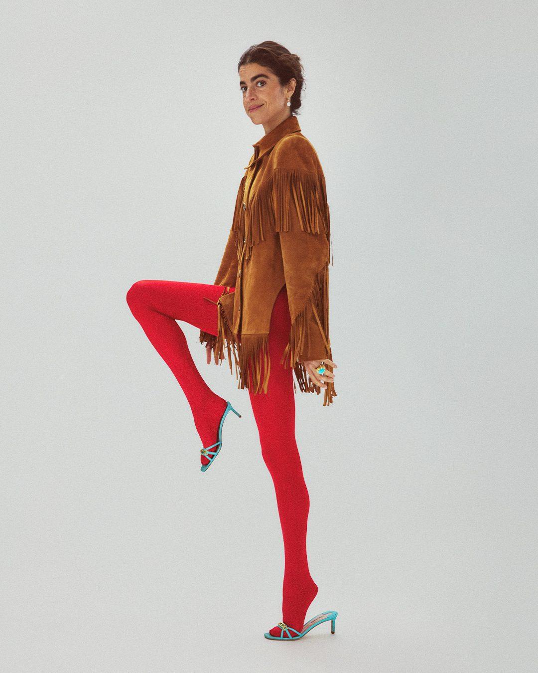 Leandra Medine x Swedish Stockings