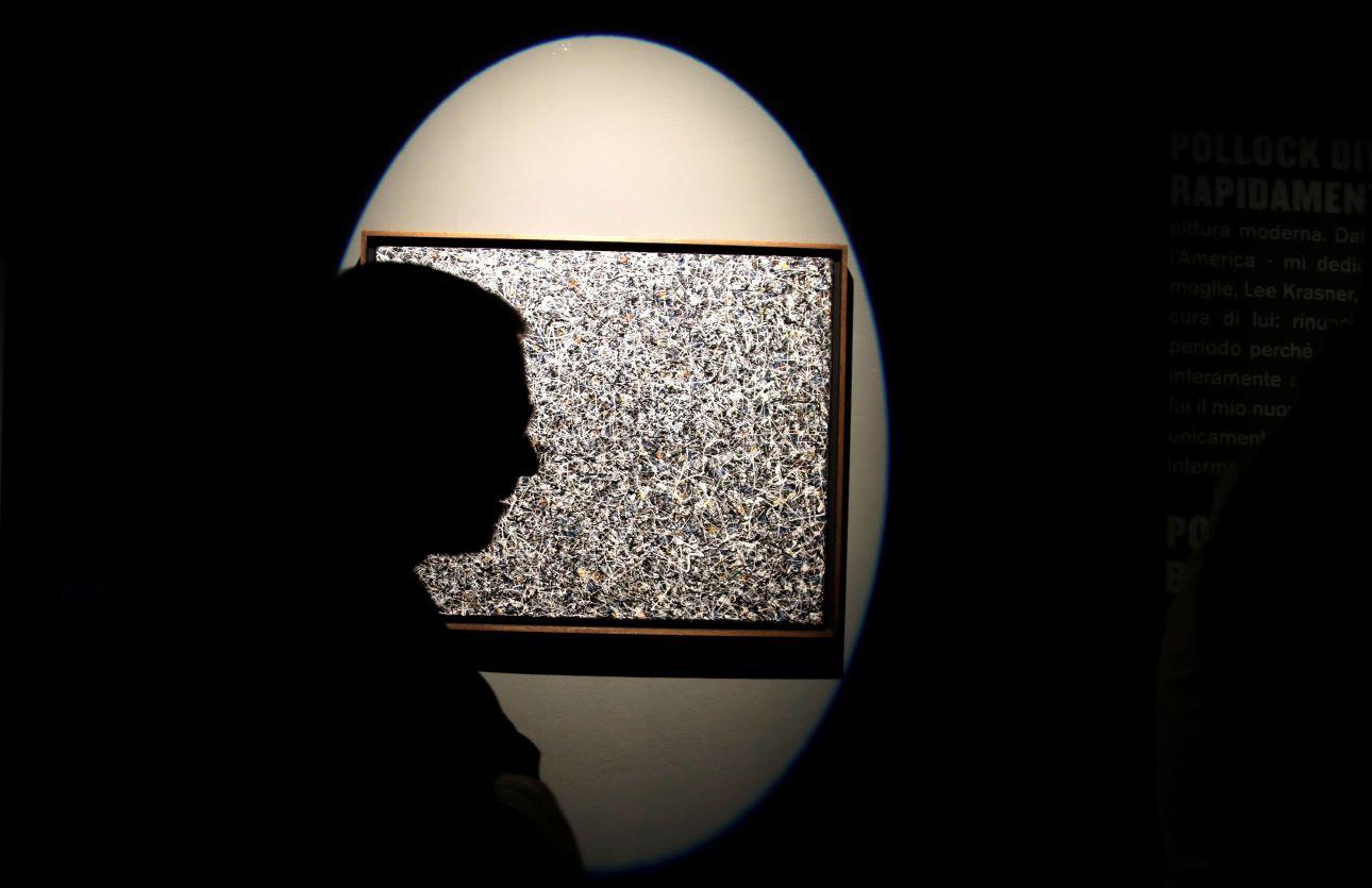 Έργο της καλλιτέχνιδας Λη Κράσνερ (1908-1984)/ Φωτογραφία: AP