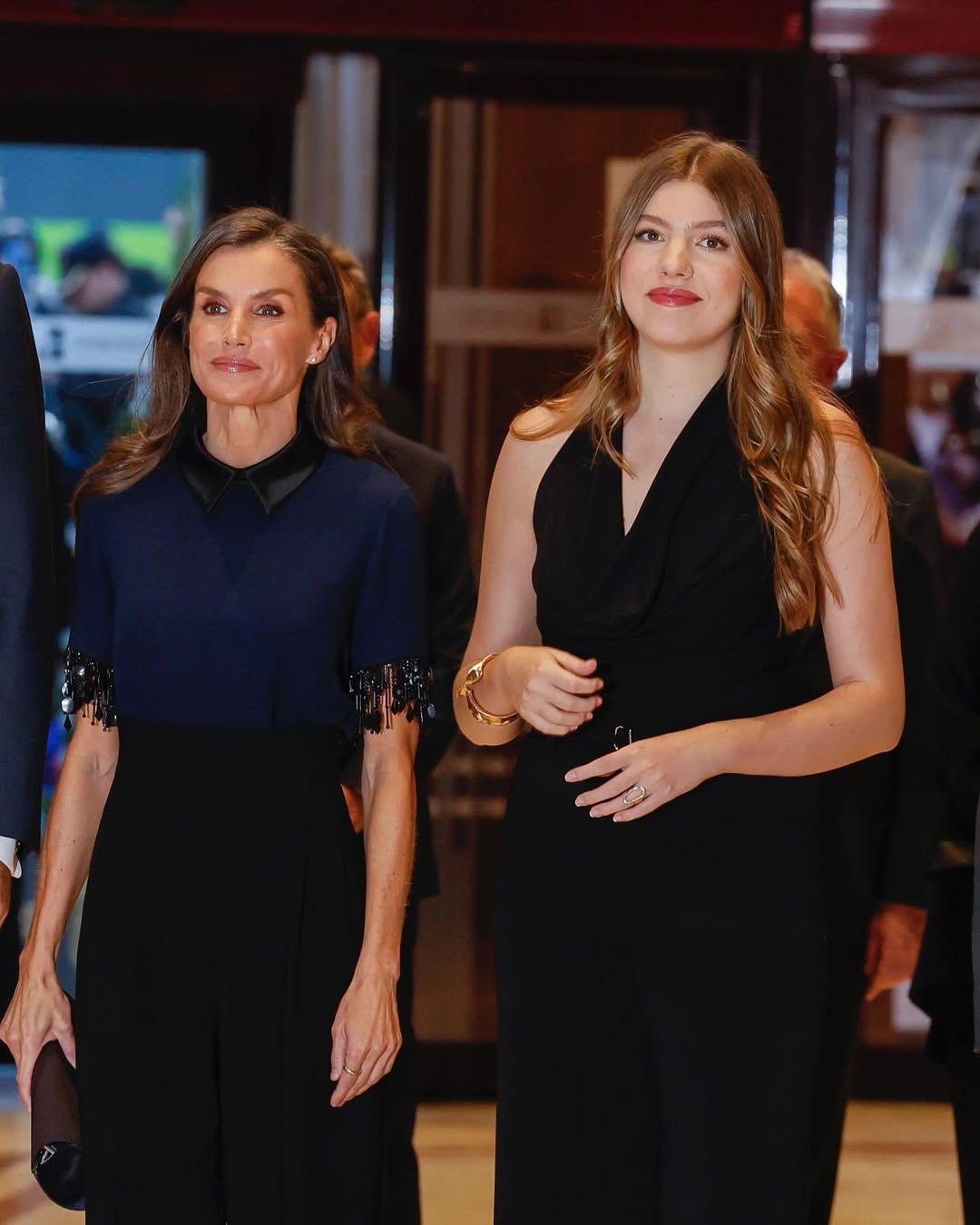 Η βασίλισσα Λετίθια με την κόρη της, Ινφάντα Σοφία/ Φωτογραφία: Instagram/ @casareal.es