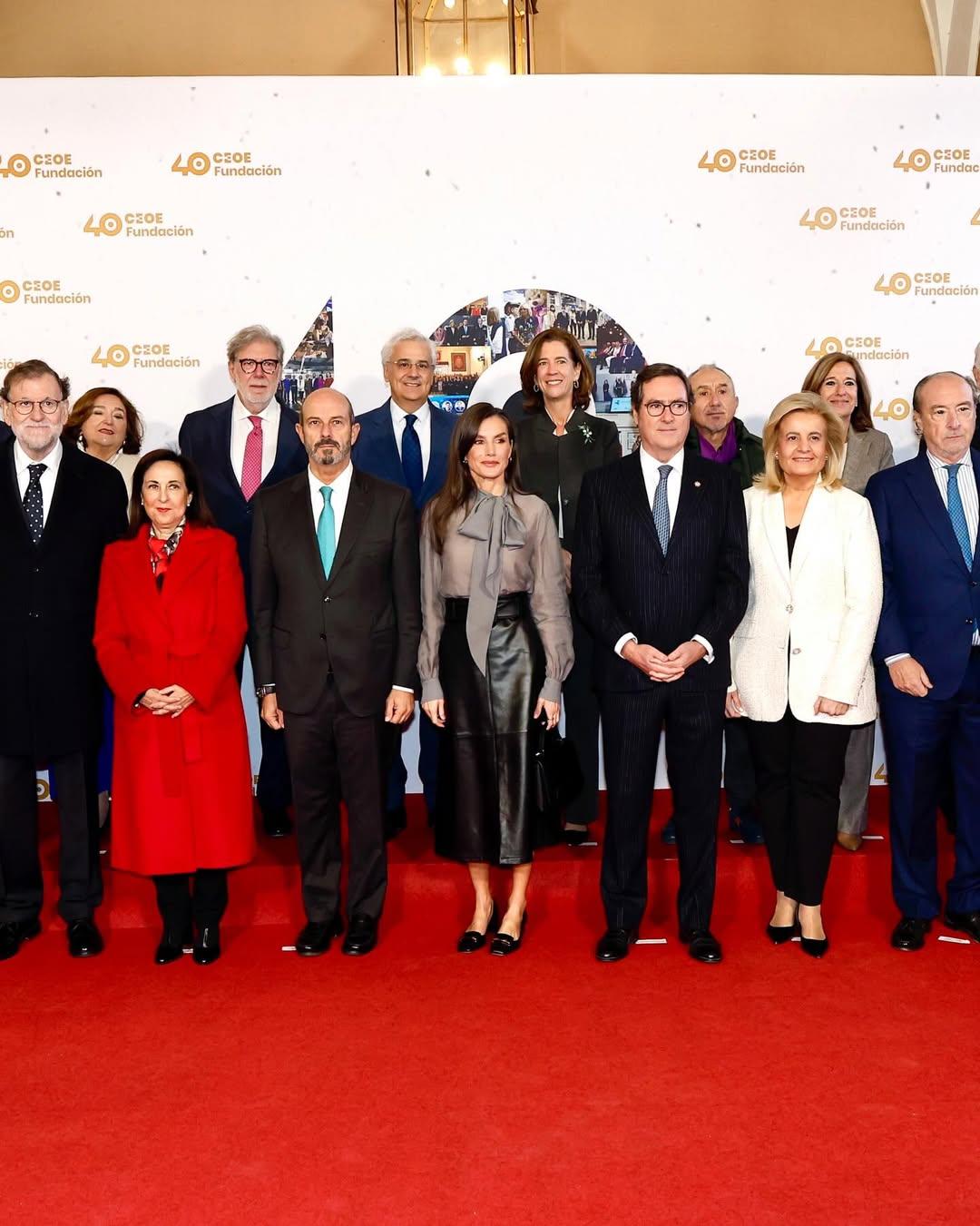 Το σύνολο της βασίλισσας Λετίθια ήταν ιδιαίτερα κομψό/ Φωτογραφία: Instagram/ @casareal.es 