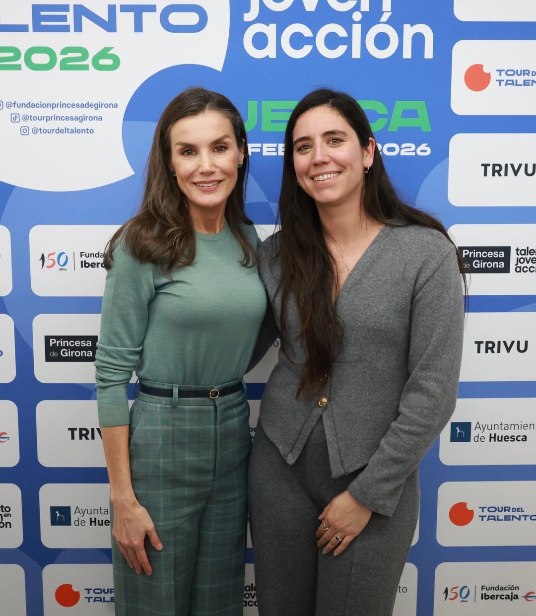 H βασίλισσα Λετίθια στην Ουέσκα / Φωτογραφία: Instagram/casareal.es