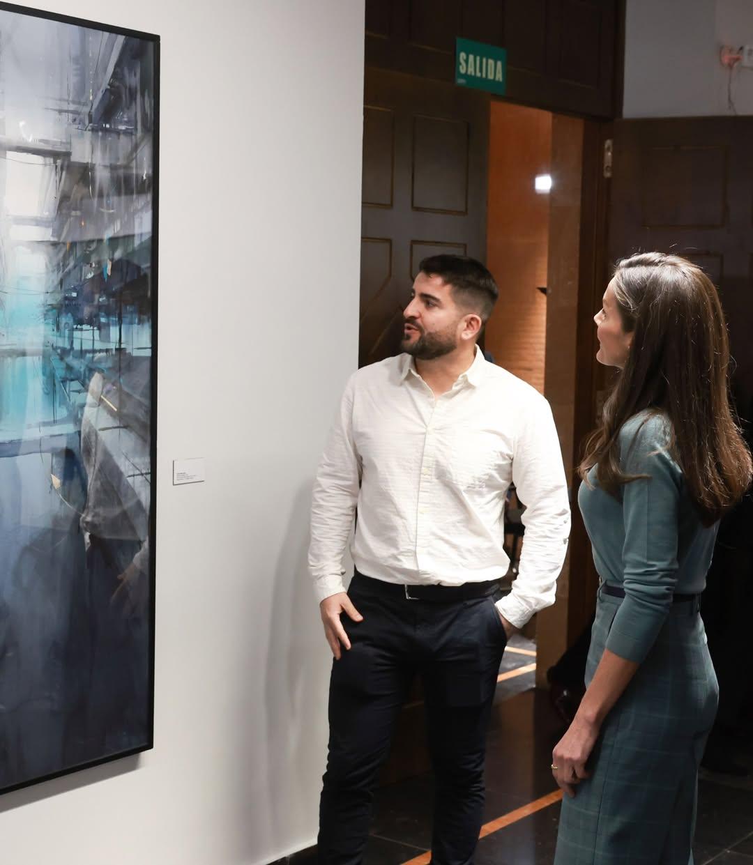  H βασίλισσα Λετίθια στην Ουέσκα / Φωτογραφία: Instagram/casareal.es 