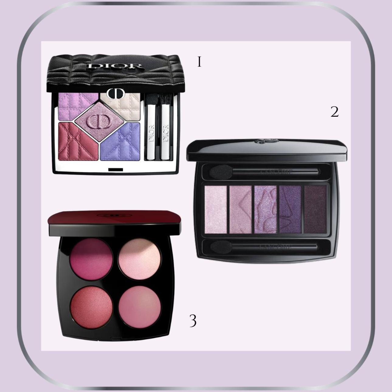 Dior, Lancôme, Chanel