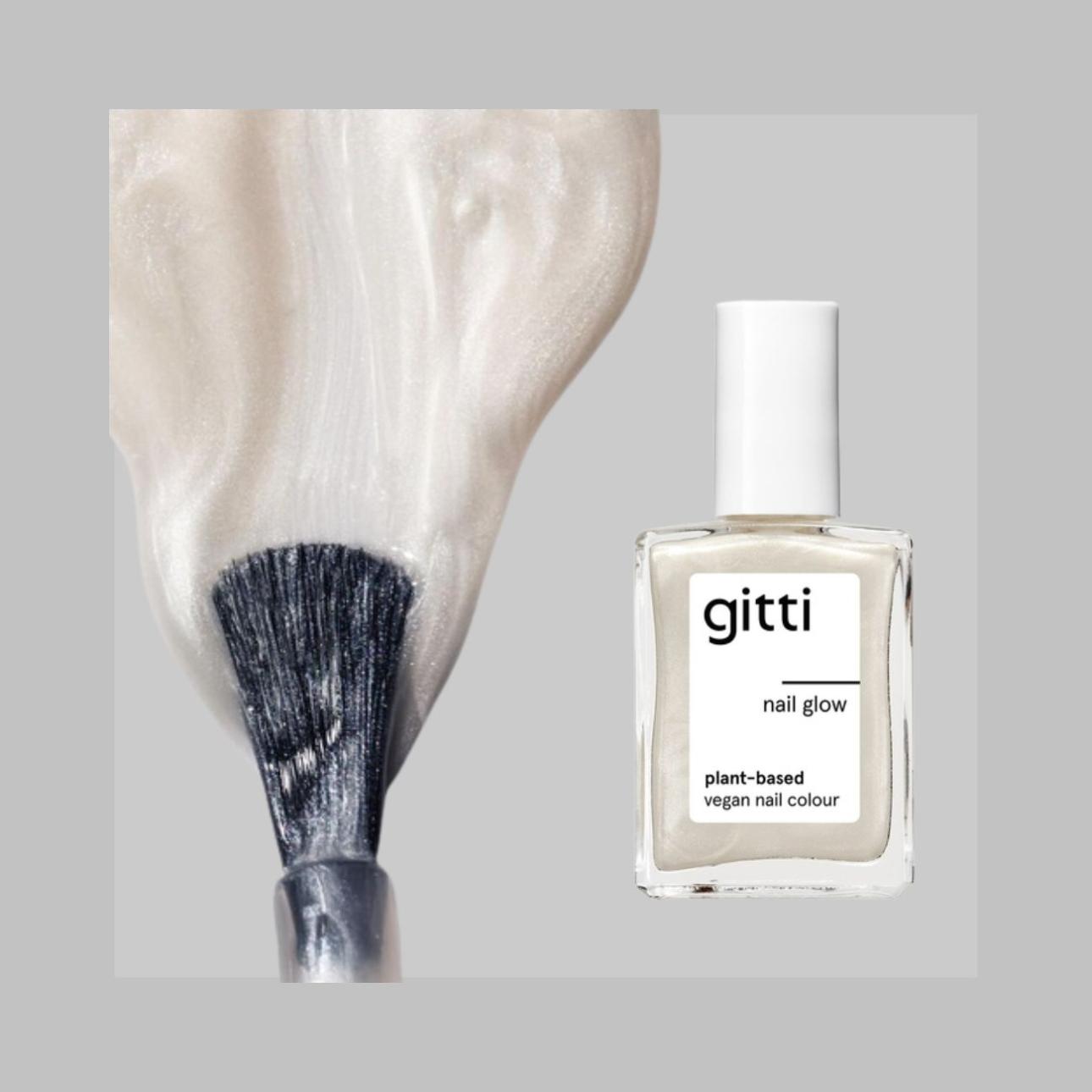 Vegan Nail Colour, απόχρωση Nail Glow, Gitti