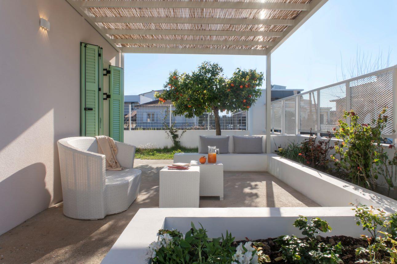 Ο εξωτερικός χώρος αξιοποιήθηκε πλήρως/ Φωτογραφία: Δάφνη Ασλανίδη 