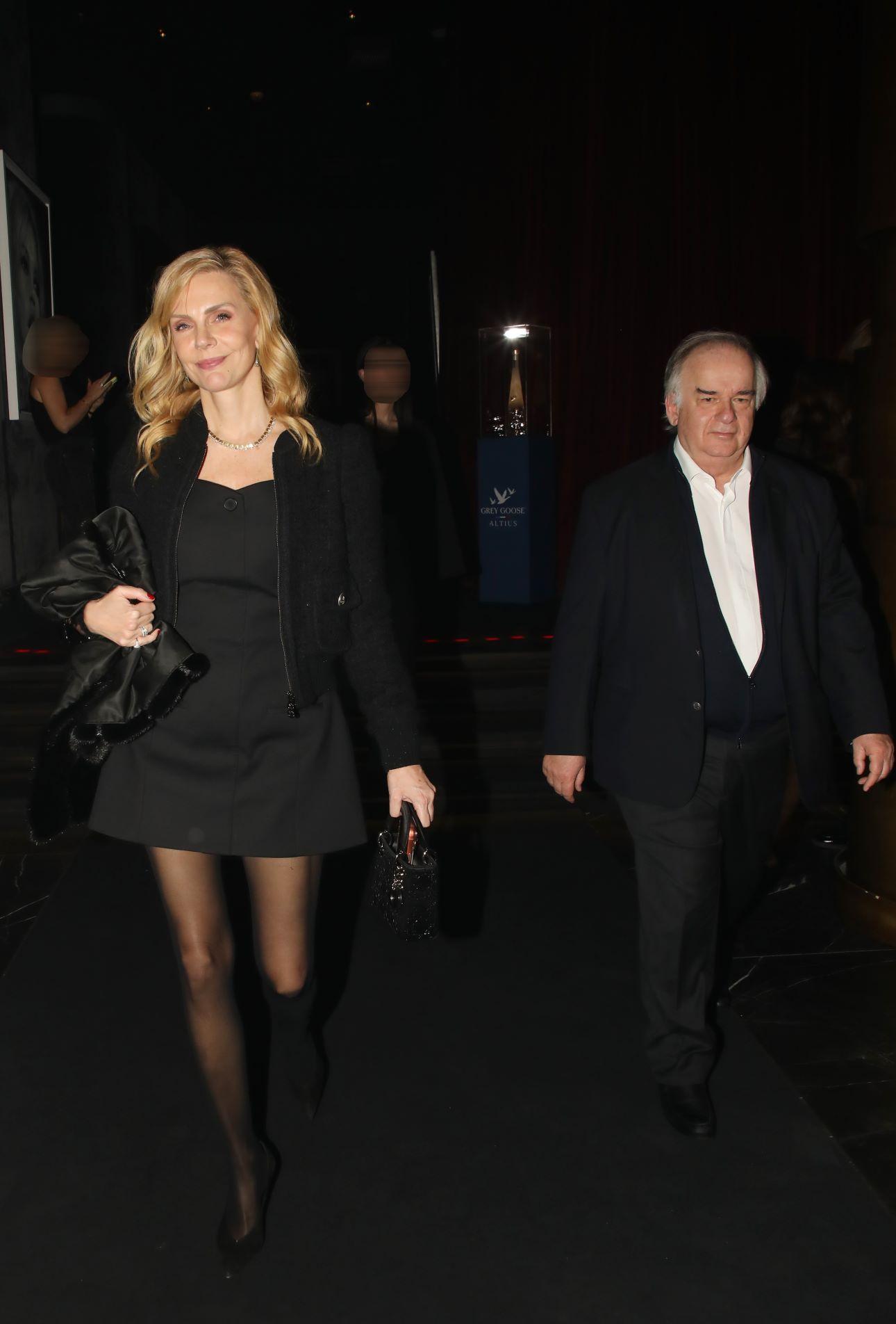 Η Έμυ Λιβανίου με τον σύντροφό της, Πέτρο Παππά/ Φωτογραφία: NDP Photo Agency  