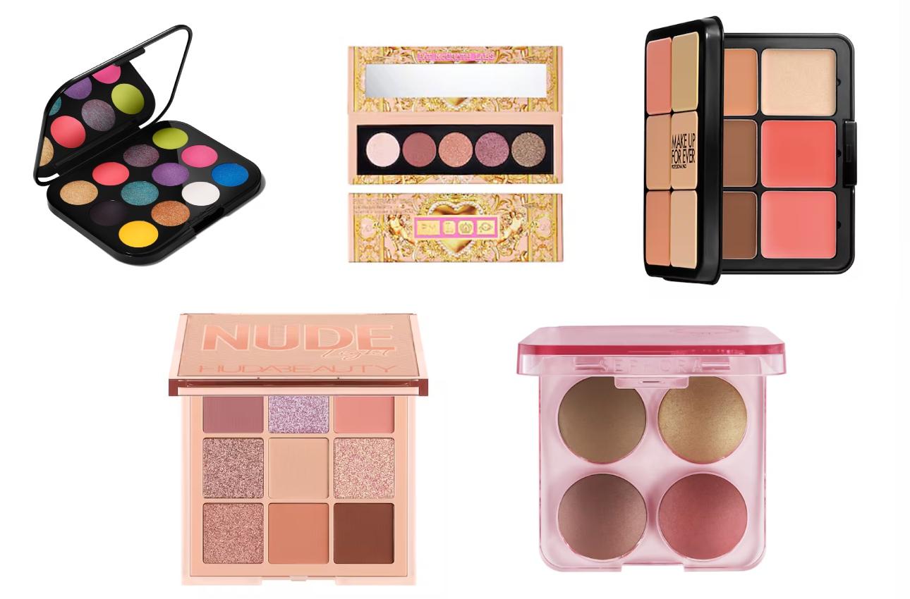 MAC Cosmetics, Connect in Colour Eye Shadow Palette Hi-Fi ColourPat Mcgrath Labs, Celestial Nirvana Eye Shadow PaletteMake Up For Ever, HD Skin All-In-One Palette - Παλέτα τόνου όλα-σε-έναHuda Beauty, Nude Obsessions Eyeshadow PaletteSephora Collection, Colorful Face Palette - Παλέτα Όλα-σε-Ένα