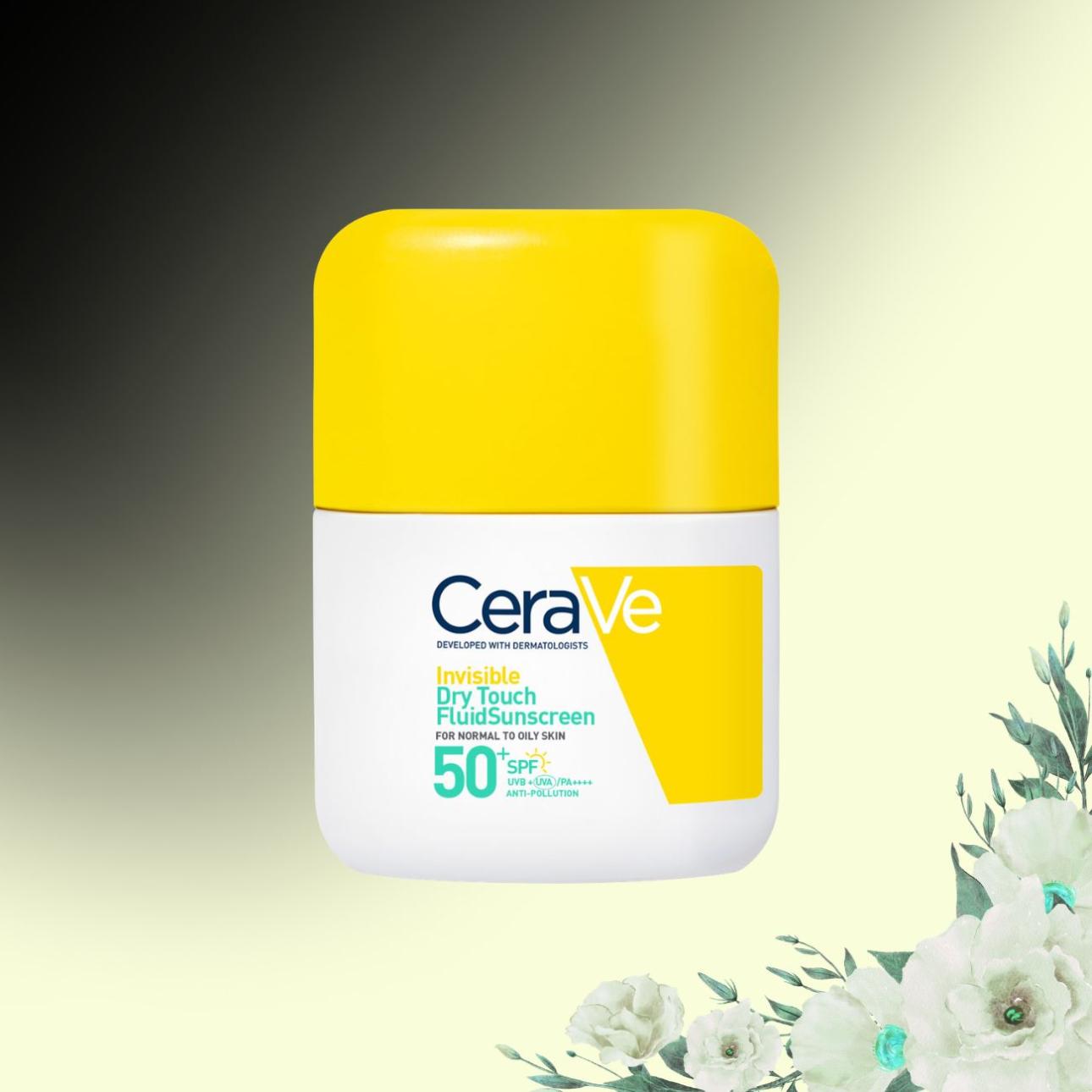 Invisible Dry Touch Fluid SPF50+​, CeraVe
