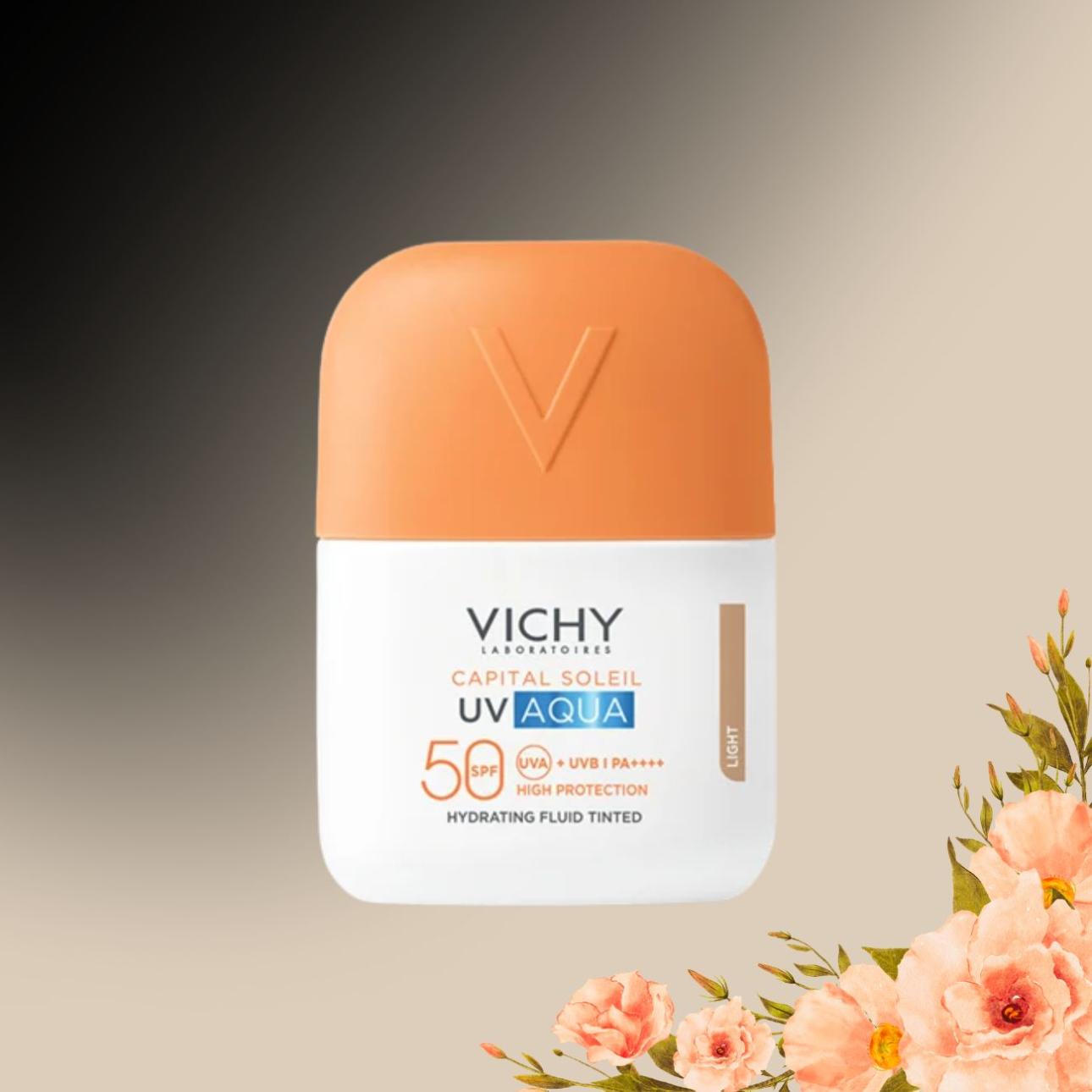 Capital Soleil UV Aqua Hydrating Fluid Tinted Light, Vichy