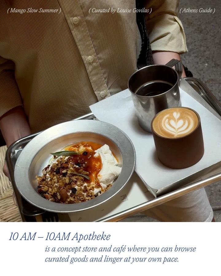 Η Louise Govilas στο 10AM apotheke/ Φωτογραφία: Douglas Martin Eveleigh/ Mango