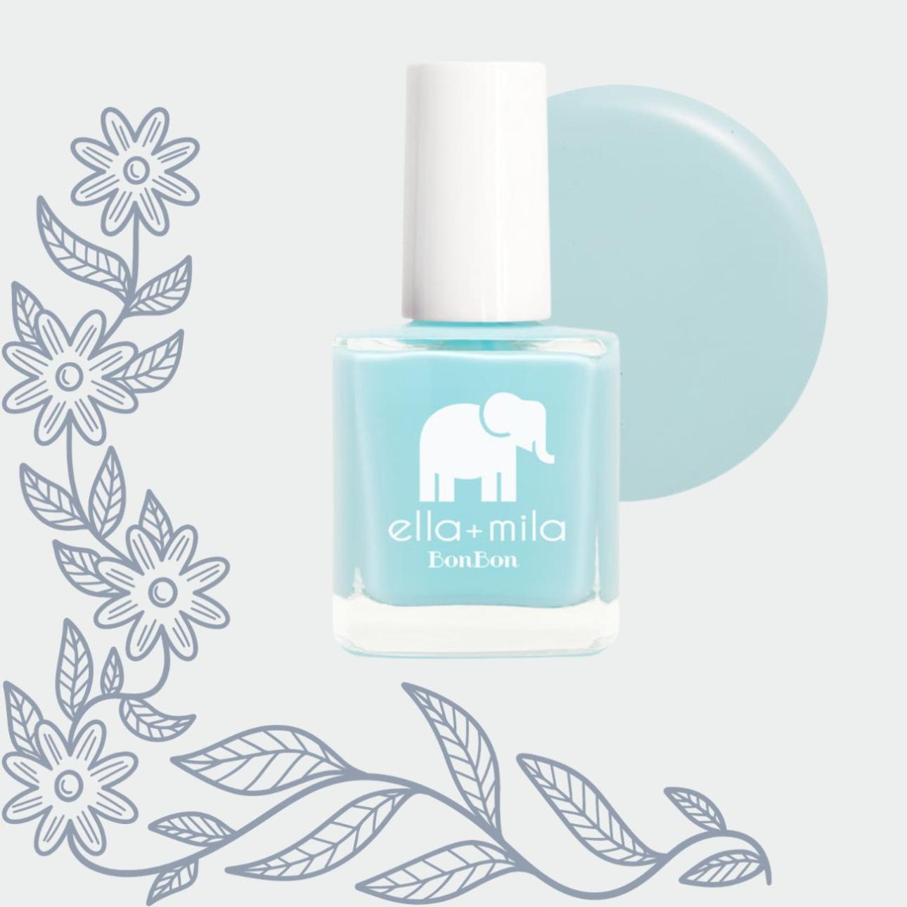 Nail Polish, απόχρωση My Baby Blue BonBon, Ella + Mila 